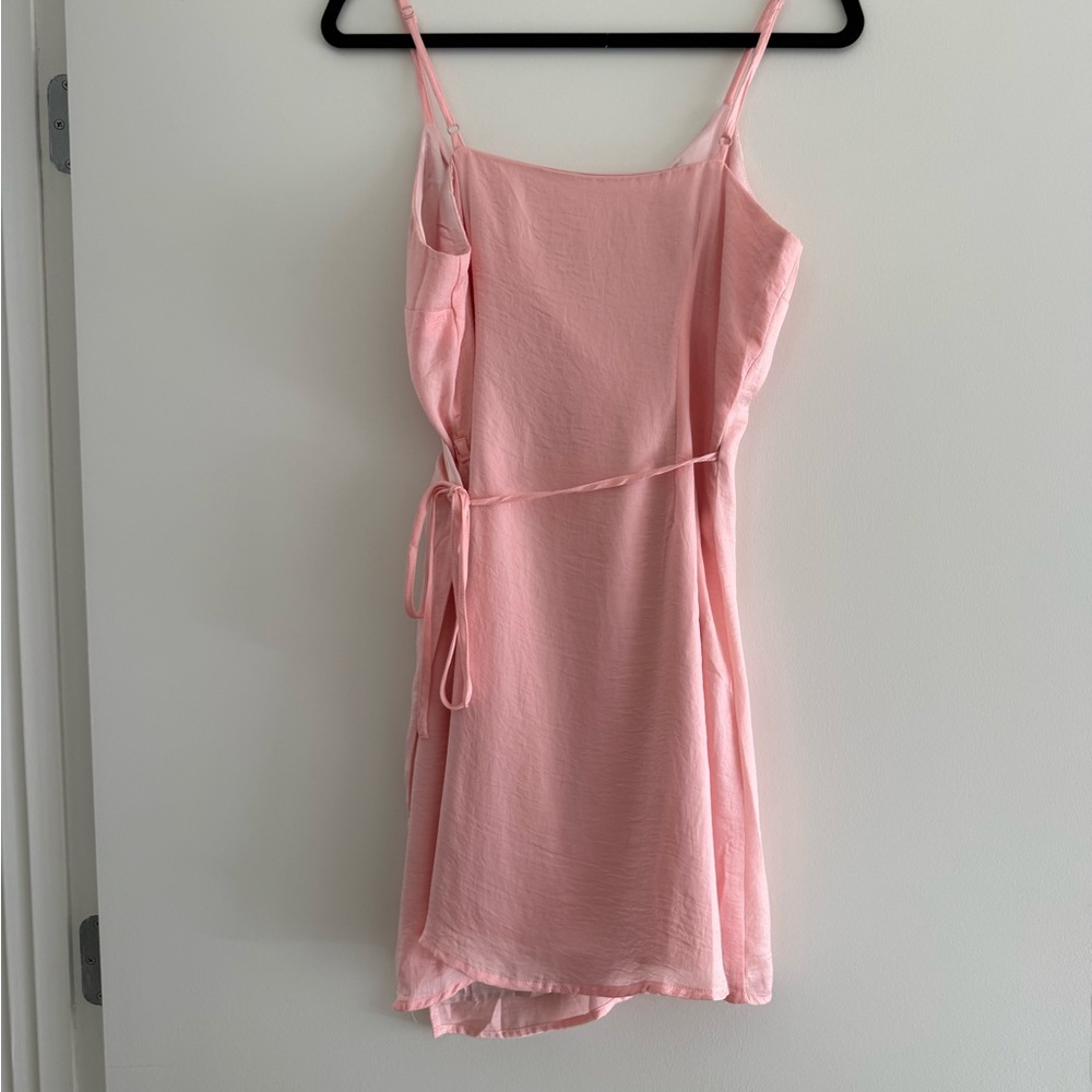 Pink Spaghetti Strap Dress